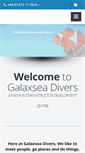 Mobile Screenshot of galaxseadivers.co.uk